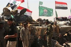 گزارش حشد الشعبی عراق از موفقیت عملیات مشترک ضد تروریستی در مرز سوریه
