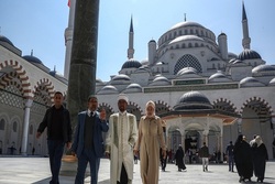 بزرگترین مسجد ترکیه افتتاح شد