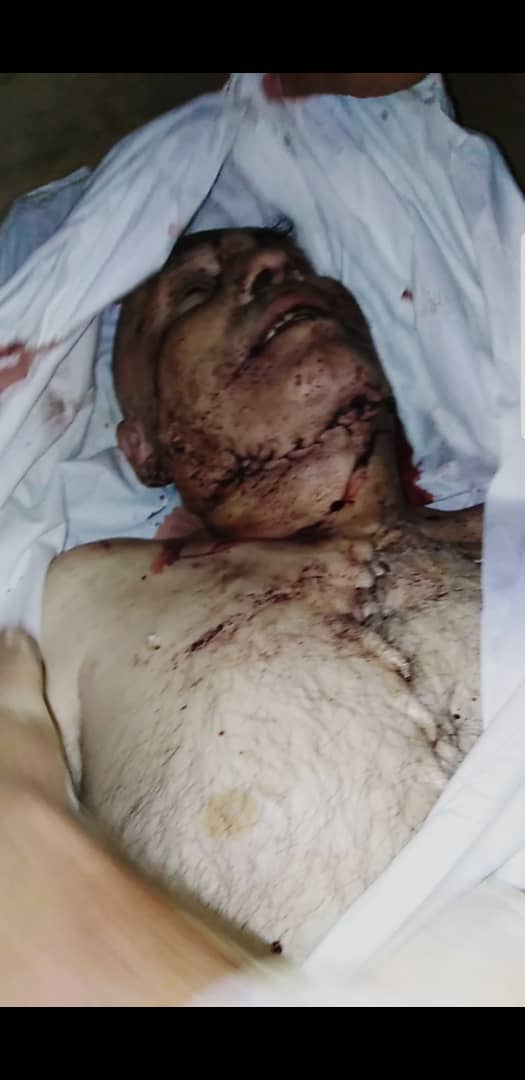 تصاویر ذبح شده حجت الاسلام سید قیام الدین غازی (18+)