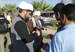 خدمت‌رسانی اهل سنت کرمانشاه به زائران اربعین ‌