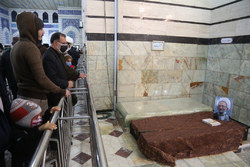 مراسم بزرگداشت هفتمین شب ارتحال علامه مصباح یزدی در حرم کریمه اهل بیت