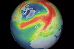 بزرگترین حفره لایه اوزون بر فراز قطب شمال خودش را ترمیم کرد