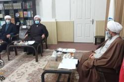 دیدار مدیرکل مرکز خدمات استان گیلان با حجت الاسلام والمسلمین فلاحتی