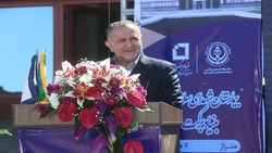 افتتاح بیمارستان شهدای سلامت بنیاد برکت نی‌ریز