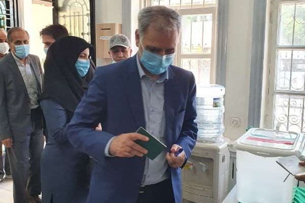 برگزاری سیزدهمین دوره انتخابات ریاست جمهوری ایران در «تاشکند»+تصاویر