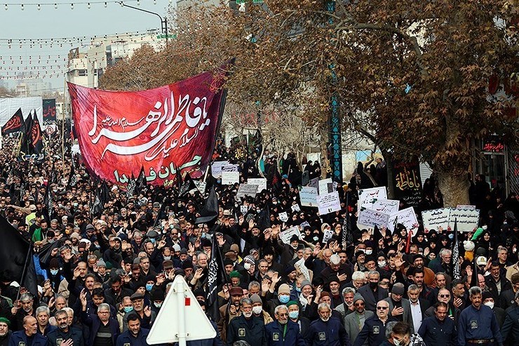 ایران رنگ شهدایی به خود گرفت