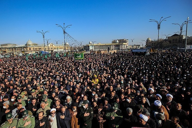 ایران رنگ شهدایی به خود گرفت