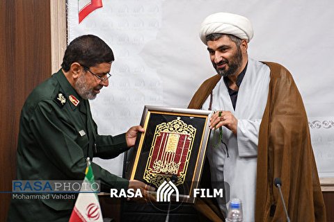 بازدید سردار رمضان شریف از خبرگزاری رسا