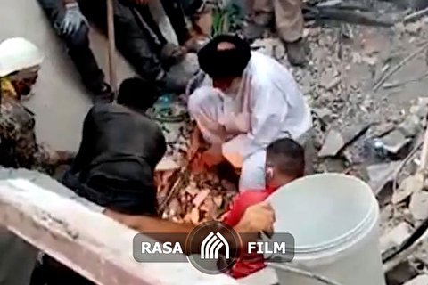 برشکاری امام جمعه اهواز در کنار امداد رسان های متروپل