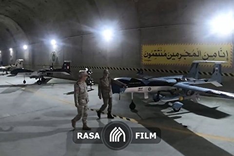 نخستین تصاویر از پایگاه سری پهپادی ارتش