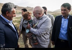 رئیس مجلس از «سد معشوره» کوهدشت بازدید کرد