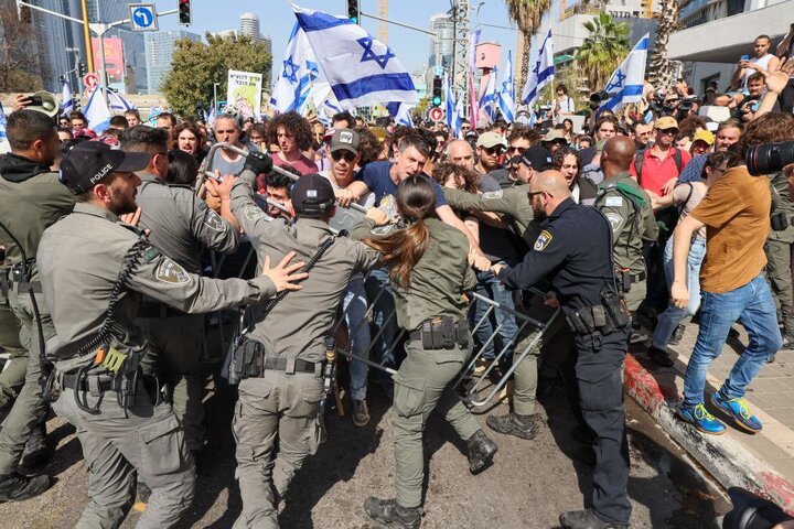 تشدید اختلافات میان احزاب سیاسی  و بی ثباتی درون اسراییل