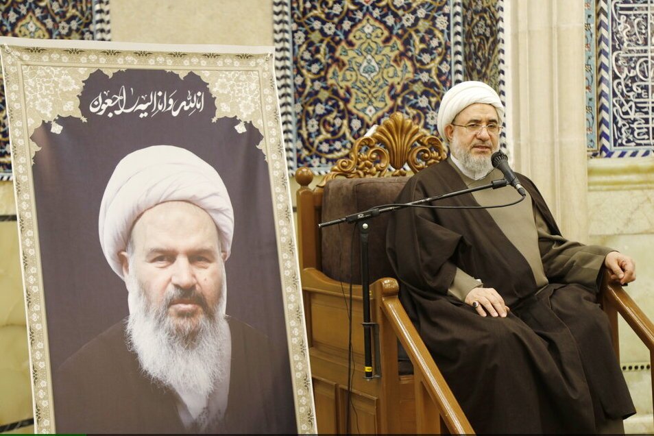 مراسم بزرگداشت آیت‌الله نمازی در قم برگزار شد