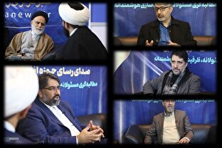 میهمانان غرفه خبرگزاری رسا در آخرین روز از بیست و چهارمین نمایشگاه رسانه‌های ایران