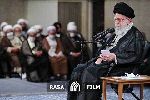 مرور بیانات رهبر انقلاب در دیدار جمعی از مبلغان و طلاب حوزه‌های علمیه
