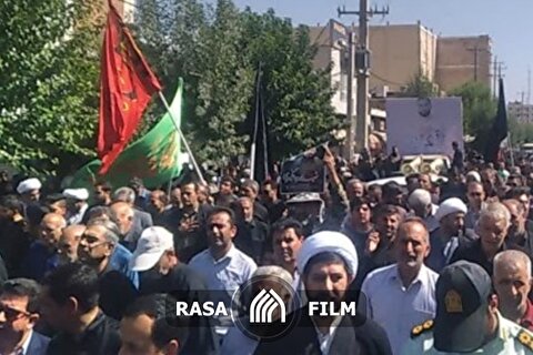 تشییع پیکر شهید محمد جهانگیری