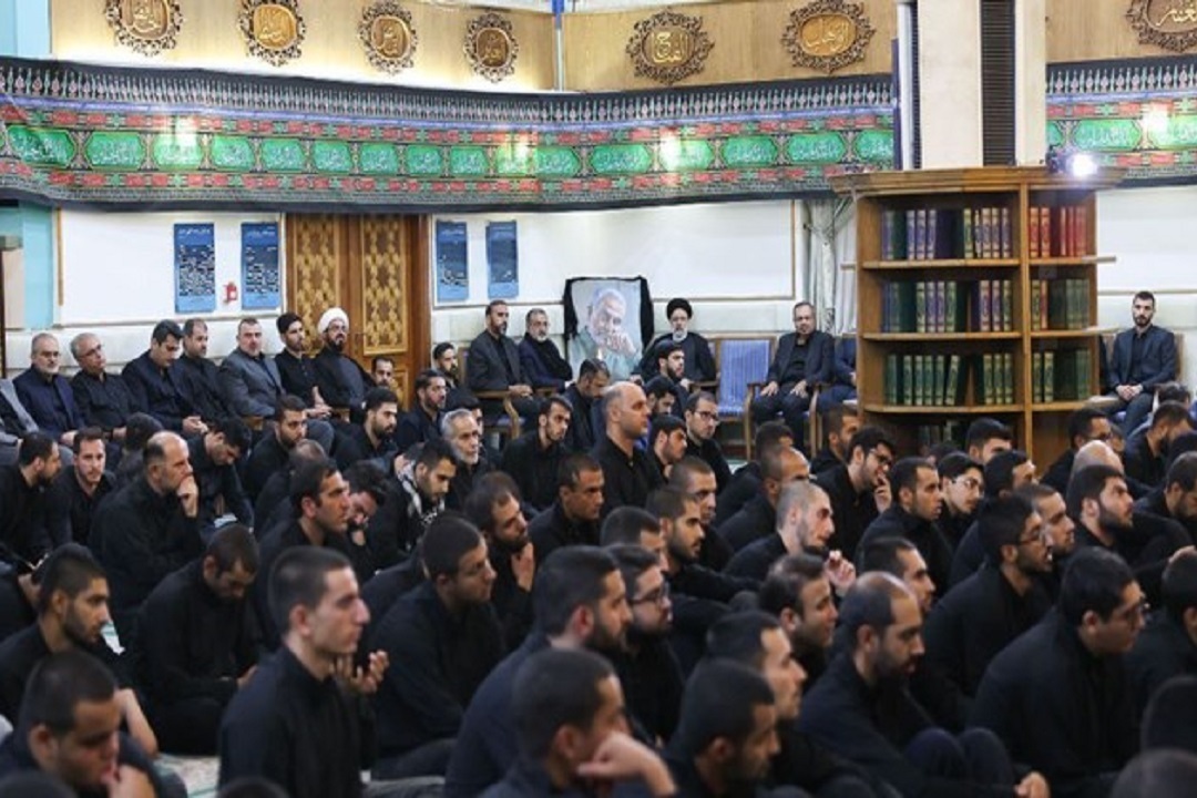 مراسم سوگواری اباعبدالله الحسین (ع) در نهاد ریاست‌جمهوری