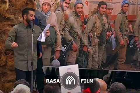 رجزخوانی پرشور حسین طاهری