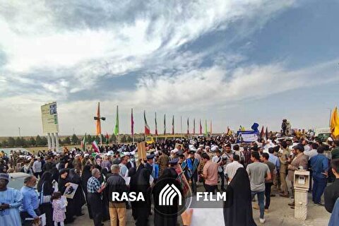 استقبال مردمی از شیخ زکزاکی