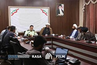 بازدید معاون فرهنگی و اجتماعی نیروی انتظامی قم از خبرگزاری رسا