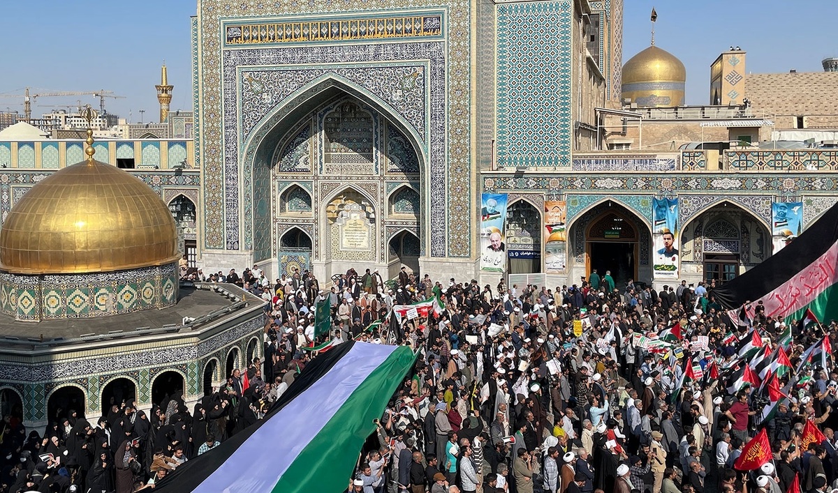 اثر تجمع و راهپیمایی برای مردم مظلوم فلسطین