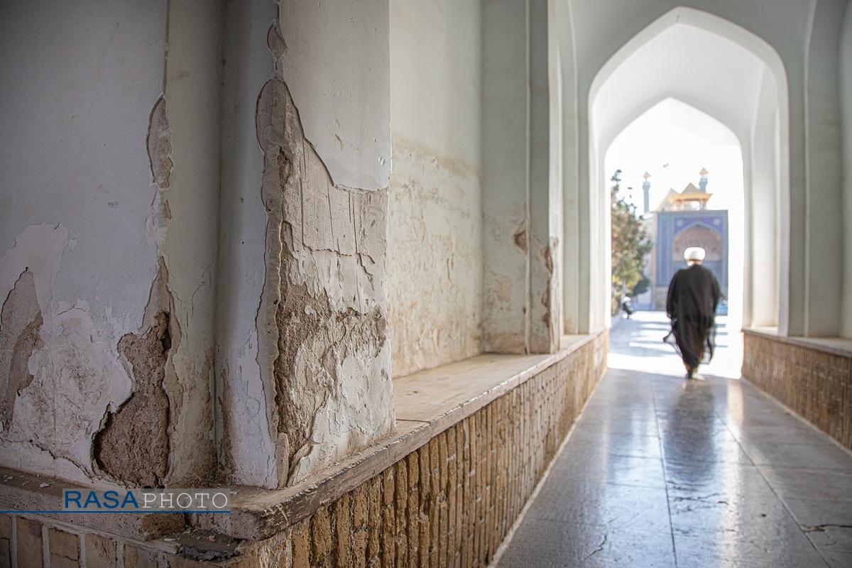 حال و روزِ ناخوش بنای تاریخی مدرسه علمیه فیضیه قم