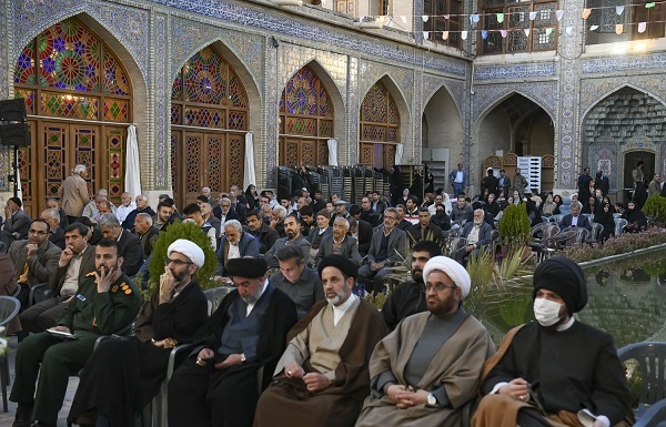 جشن میلاد کریم اهل بیت در مسجد نصیرالملک شیراز برگزار شد + تصاویر