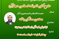 نشست «خلاصه کتاب طرح کلی اندیشه اسلامی در قرآن» برگزار می‌شود