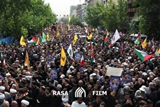 بدرقه مهمان عزیز توسط مردم تهران