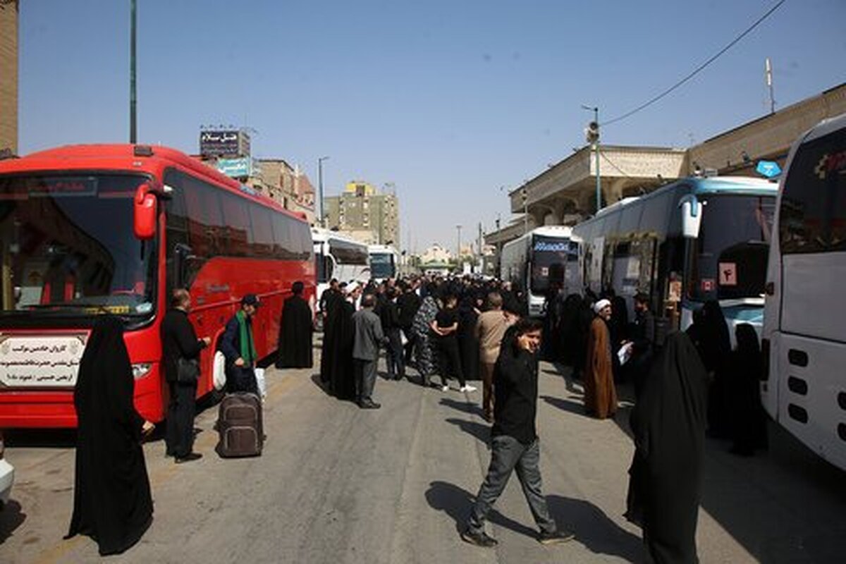 اعزام ۱۵۰ خادم به موکب آستان مقدس حضرت معصومه در کشور عراق