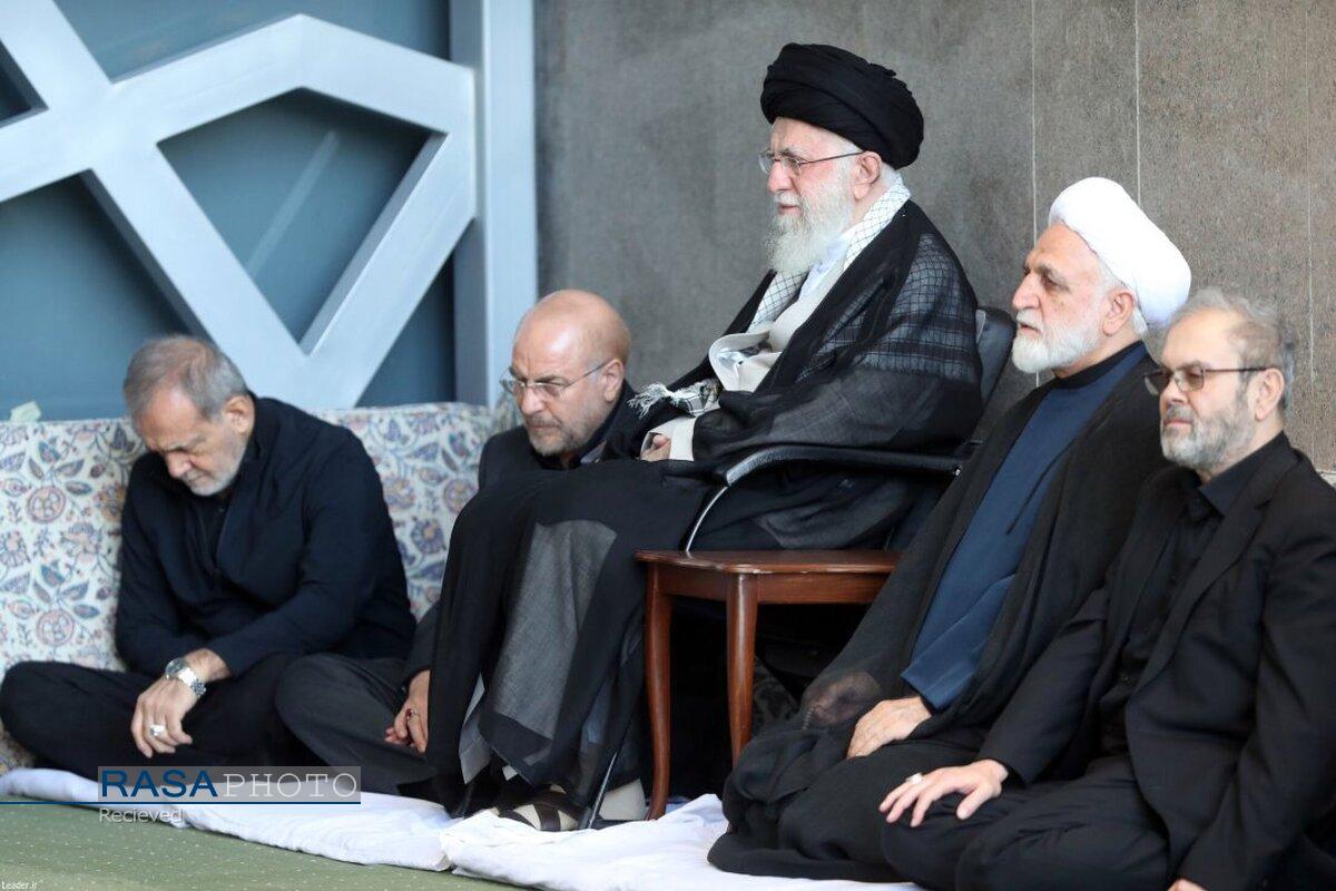 مراسم بزرگداشت مجاهد کبیر و پرچمدار مقاومت شهید سیدحسن نصرالله با حضور رهبر انقلاب