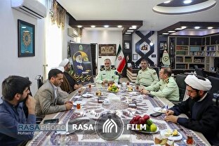 دیدار مدیر عامل خبرگزاری رسا با فرمانده انتظامی استان قم