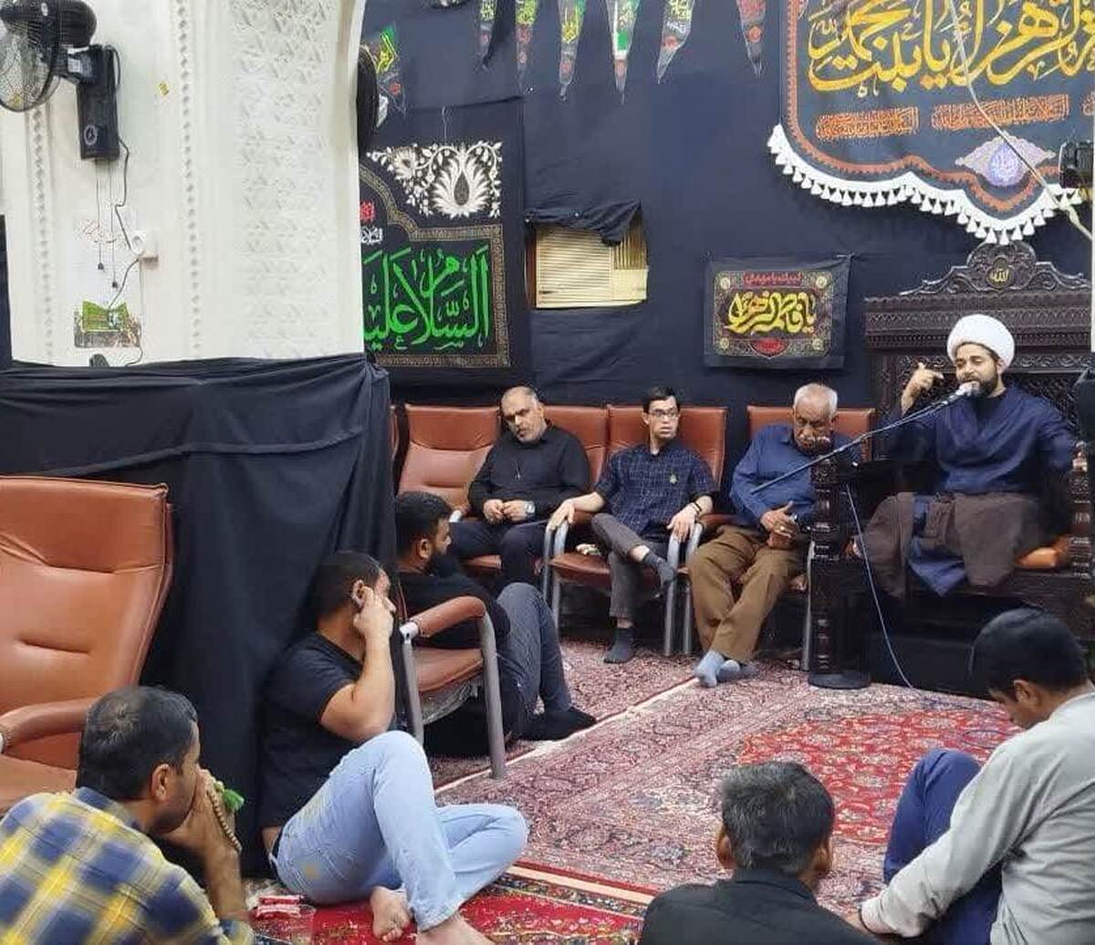 مراسم هجدهمین سالگرد ارتحال آیت الله فاضل لنکرانی در بندر لنگه برگزار شد