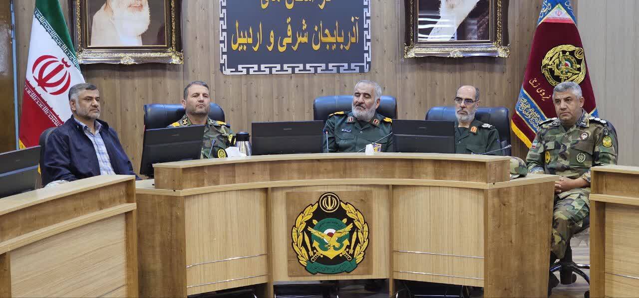 سلام نظامی از دل آذربایجان؛ دیدار تاریخی ارتش و سپاه در تبریز برگزار شد