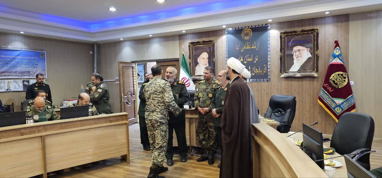سلام نظامی از دل آذربایجان؛ دیدار تاریخی ارتش و سپاه در تبریز برگزار شد