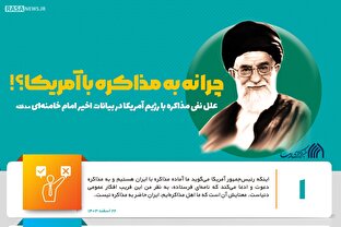 اطلاع نگاشت | چرا نه به مذاکره با آمریکا