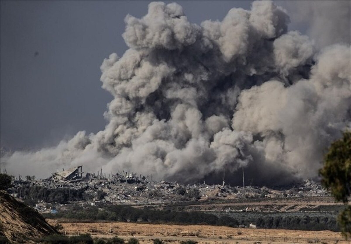 استقبال صهیونیست‌ها از سال نو با بمباران مردم غزه