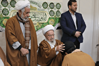 مراسم عمامه گذاری طلاب در روز ولادت امیرالمؤمنین