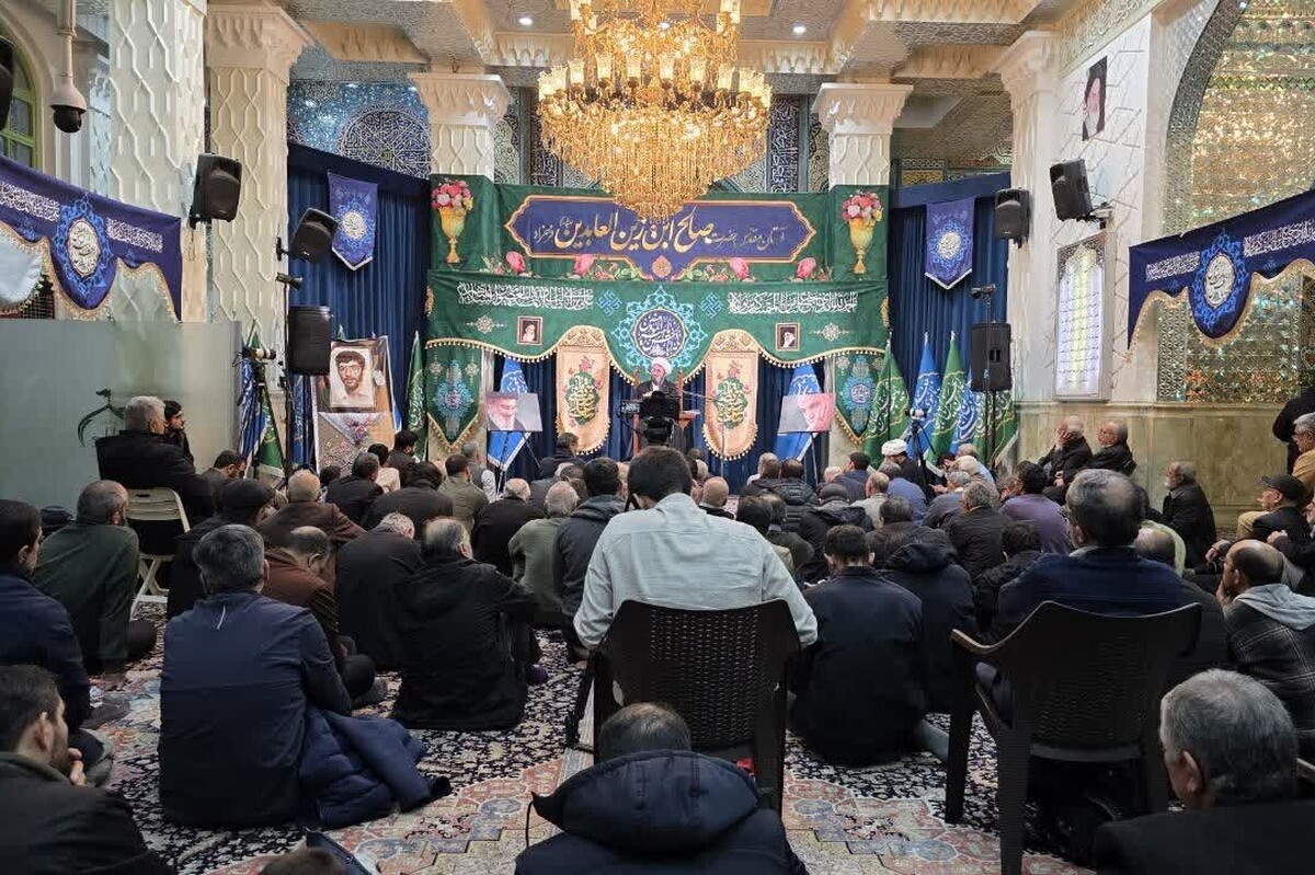 سخنرانی استاد مسعود عالی در امامزاده صالح فرحزاد برگزار شد