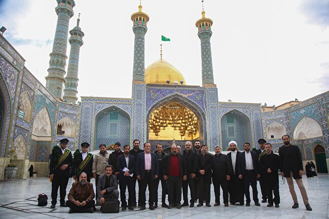 گزارشی از بازدید خبرنگاران از آستان مقدس حضرت معصومه