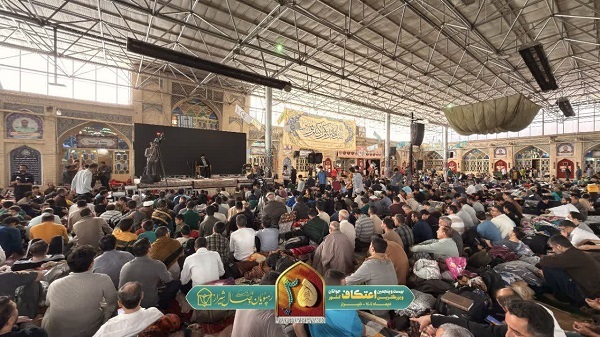 بزرگ‌ترین اعتکاف جوانان کشور در شیراز در حال برگزاری است