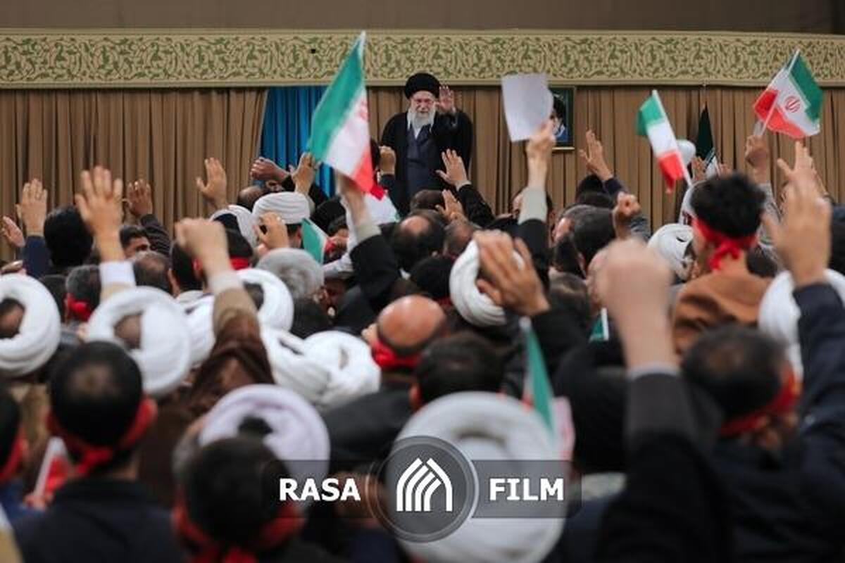 فیلم کامل بیانات رهبر معظم انقلاب در دیدار هزاران نفر از مردم قم