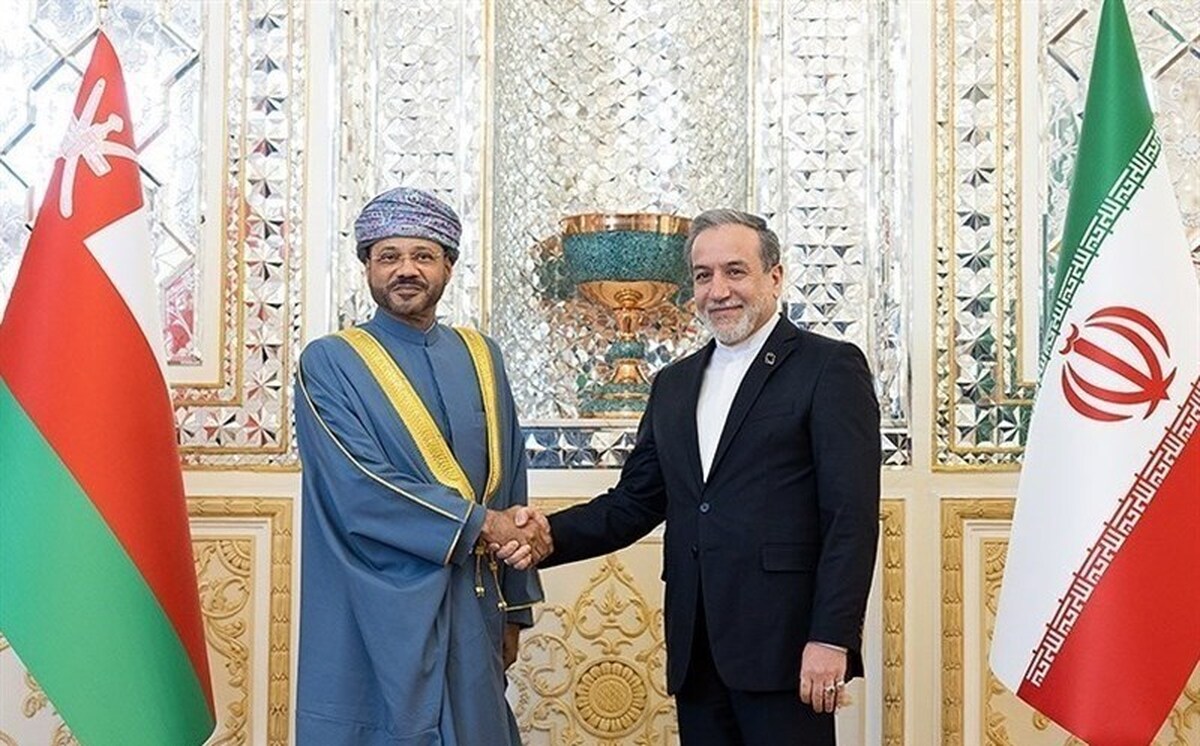 استقبال عراقچی از وزیر خارجه عمان
