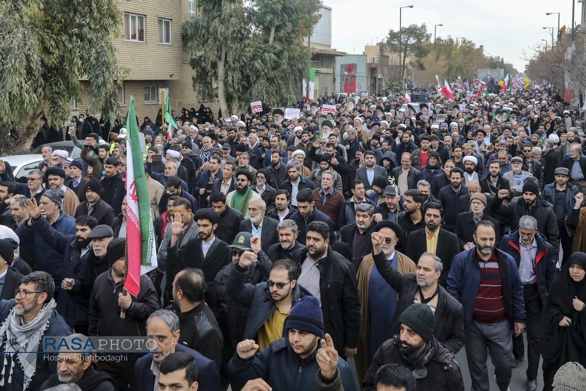 تجمع بزرگ مردم ایران در محکومیت اغتشاشات  برگزار می شود