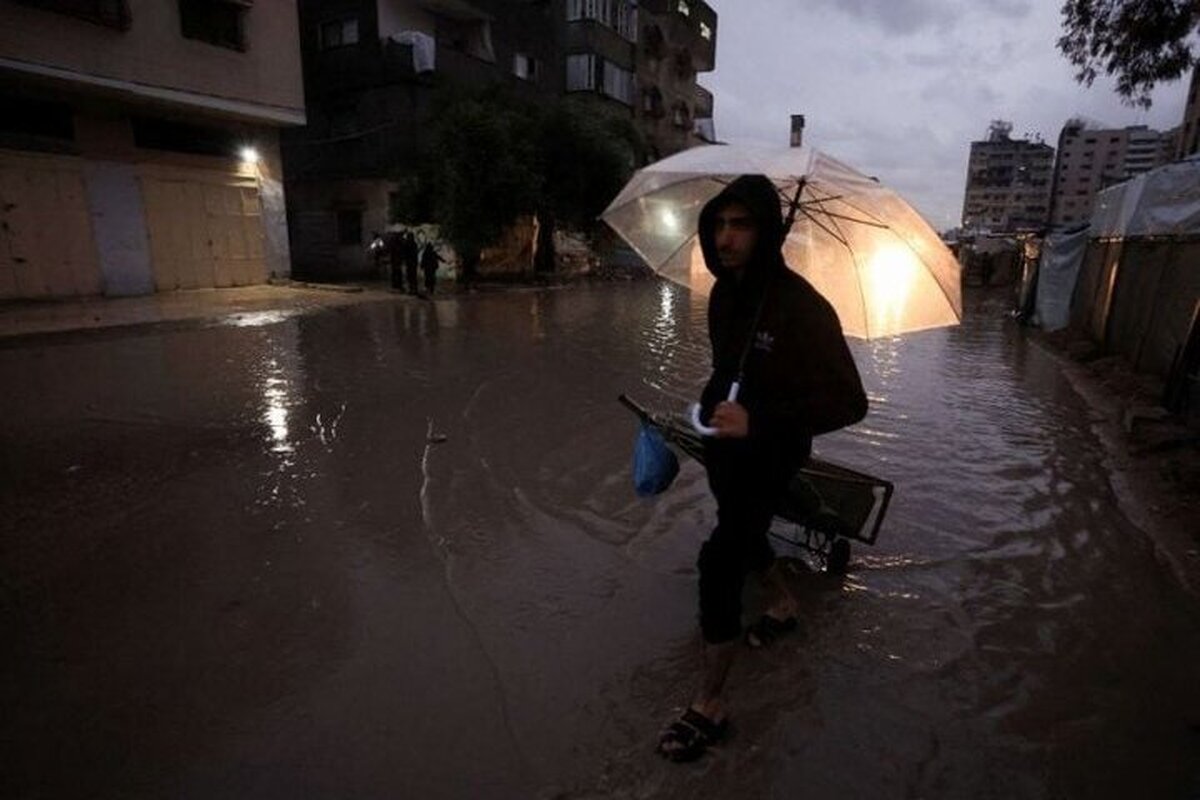 مصائب مردم غزه در فصل زمستان؛ کابوس جنگ در تعقیب جنگ‌زدگانِ بی‌سرپناه