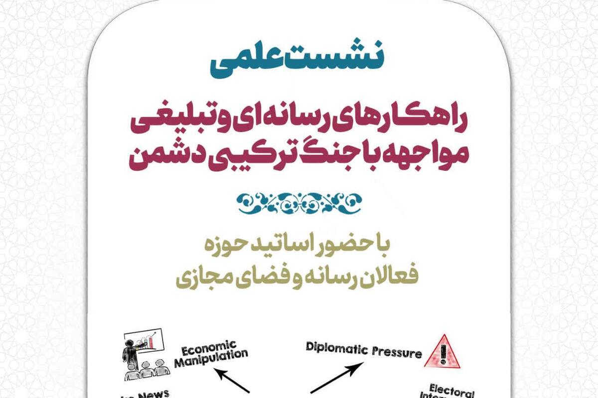 نشست تخصصی راهکارهای رسانه‌ای و تبلیغی مواجهه با جنگ شناختی دشمن