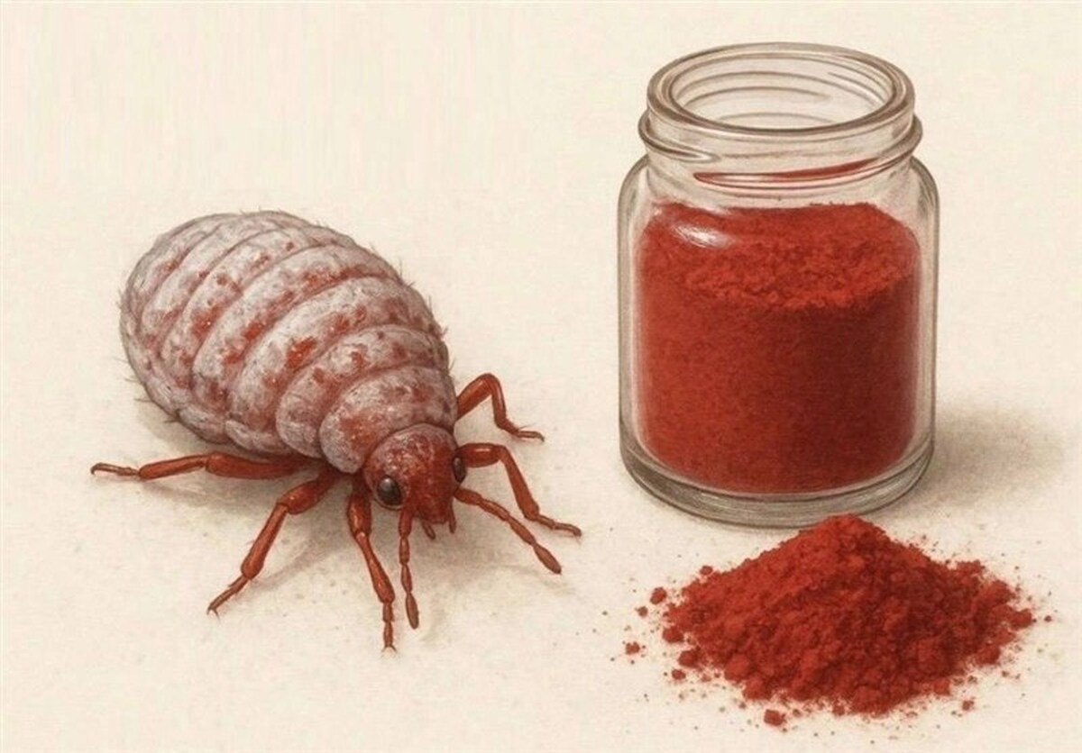 استفاده از رنگ قرمز تهیه‌شده از پوست حشرات در محصولات غذایی