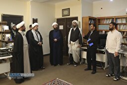 بازدید مدیر حوزه علمیه استان چهارمحال و بختیاری از خبرگزاری رسا