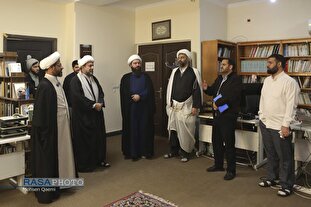 بازدید مدیر حوزه علمیه استان چهارمحال و بختیاری از خبرگزاری رسا