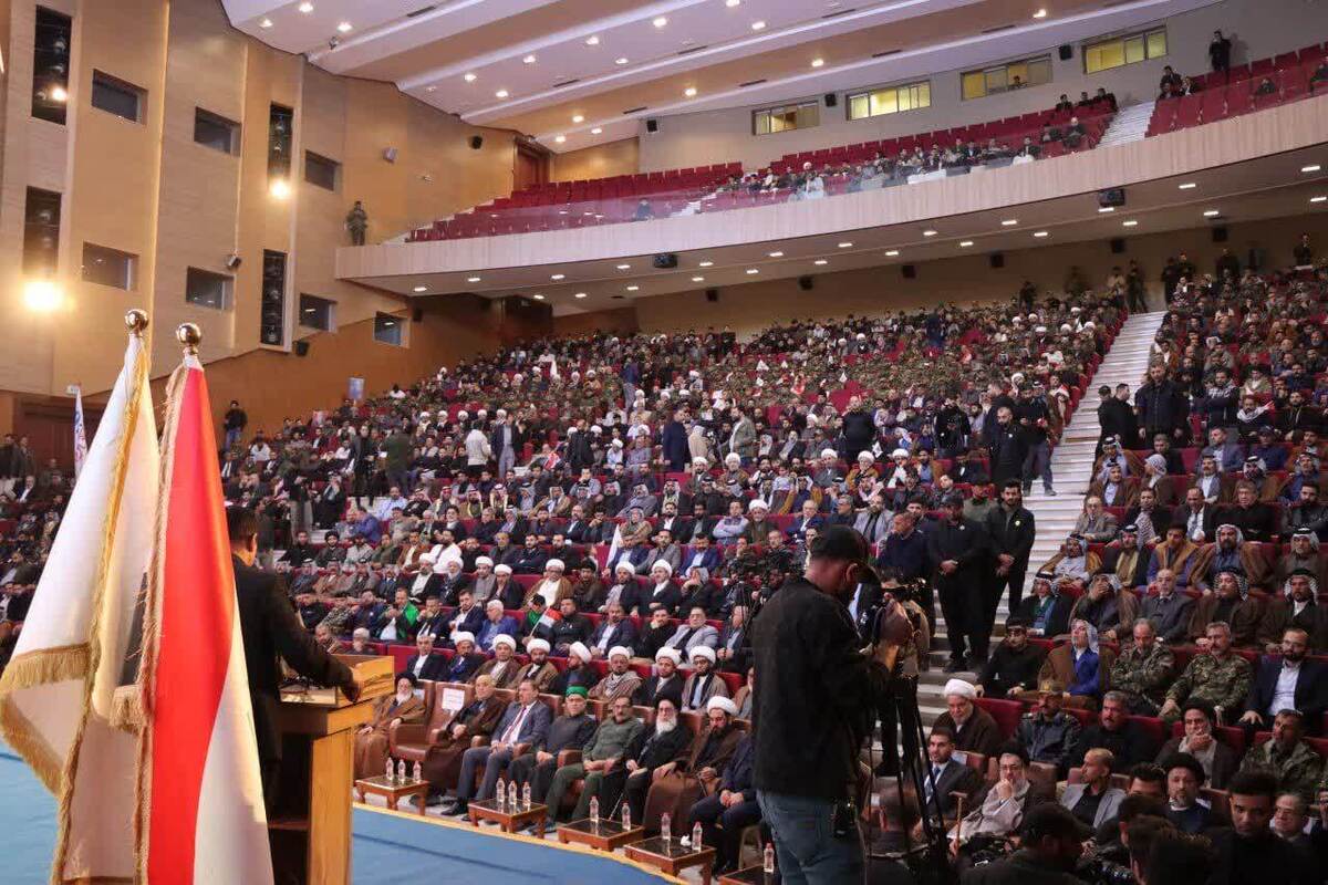 تجدید میثاق مردم نجف با آرمان‌های شهیدان حاج قاسم و ابومهدی + تصاویر